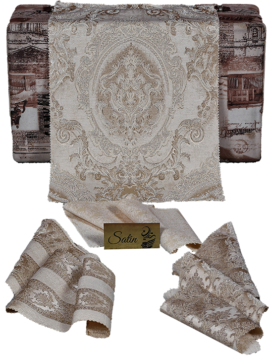 طرح 495 _ رنگ کرم طلایی